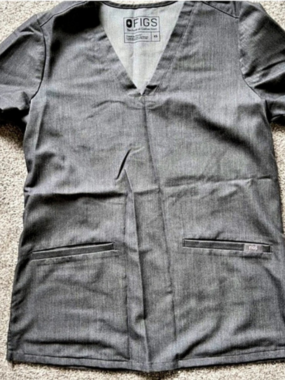 Womens Xs Figs Scrub Set